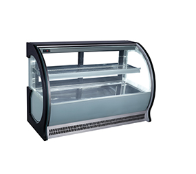 countertop glass bakery display case 530